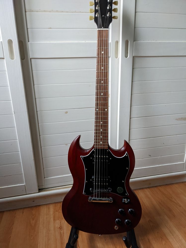 Gibson SG US Faded T 2016 Worn Cherry 690 Bonsecours (76)