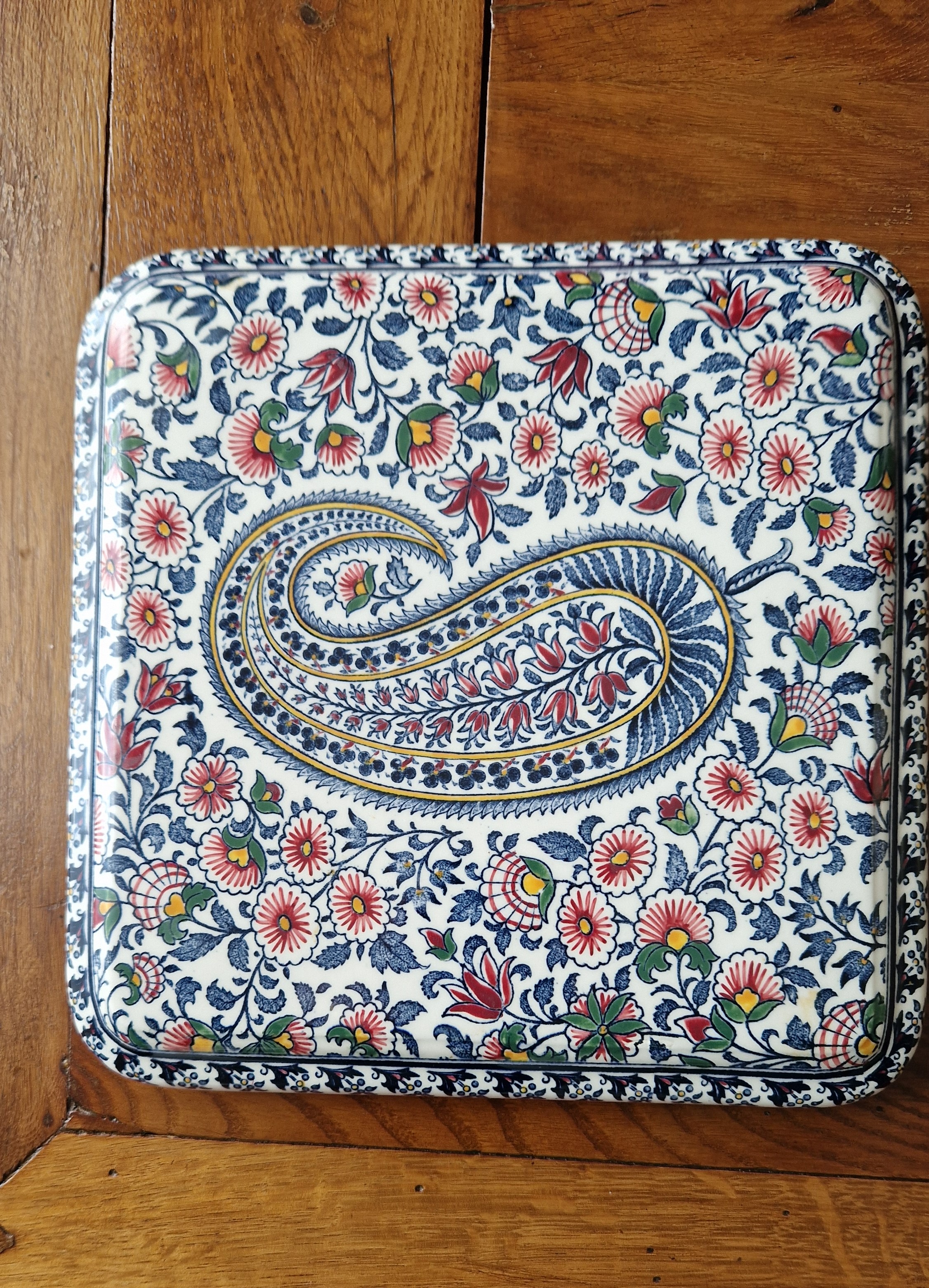 Gien : dessous de plat Cachemire 50 Dadonville (45)