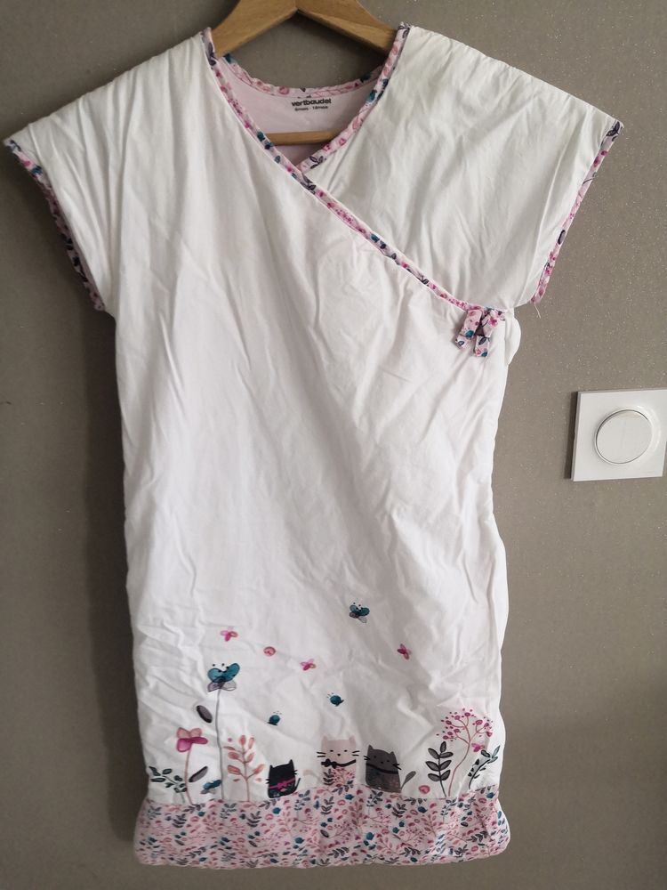 Gigoteuse blanche motifs chatons Vertbaudet 8 Plaisir (78)