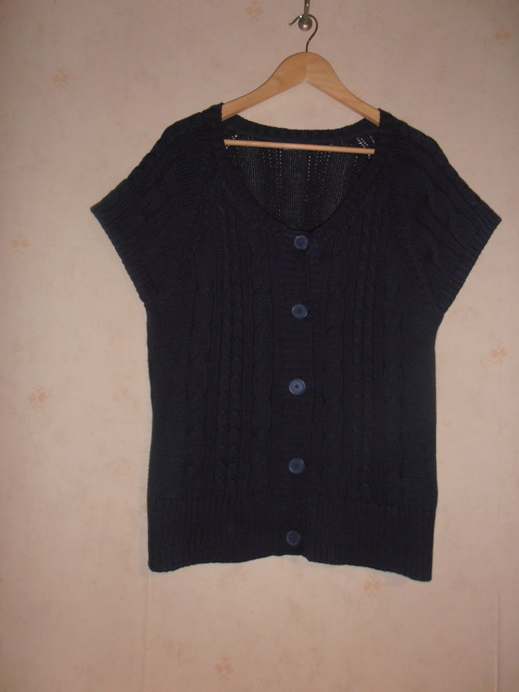 Gilet bleu torsades (83) 15 Tours (37)