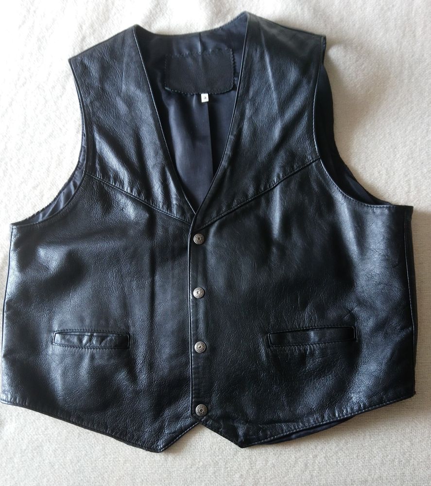 Gilet en cuir 39 La Courneuve (93)