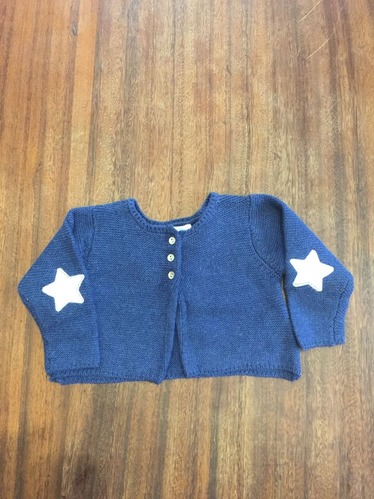 Gilet enfant fille   Obaibi   couleur bleu 4 Saleilles (66)