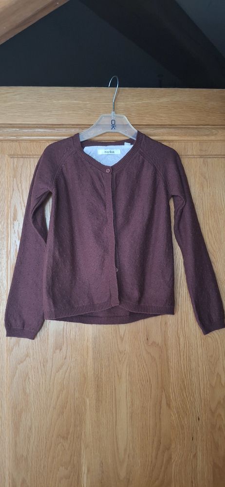 Gilet fille bordeaux marque Mar�se taille 5 ans 12 Villiers (86)