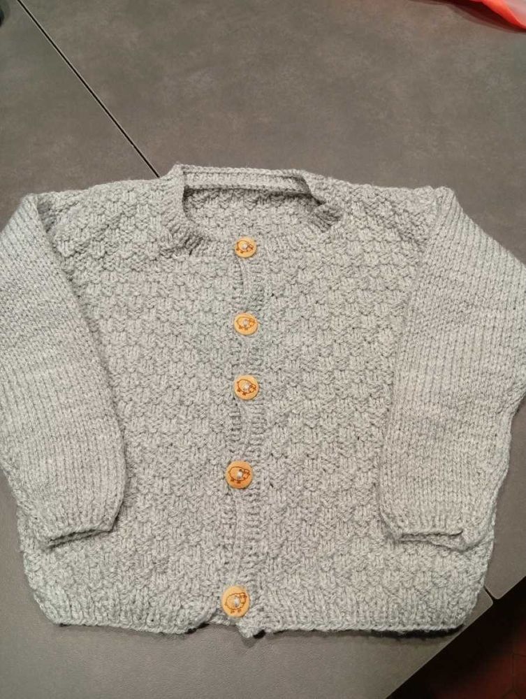 Gilet gris 3/6 mois 6 Courdimanche-sur-Essonne (91)