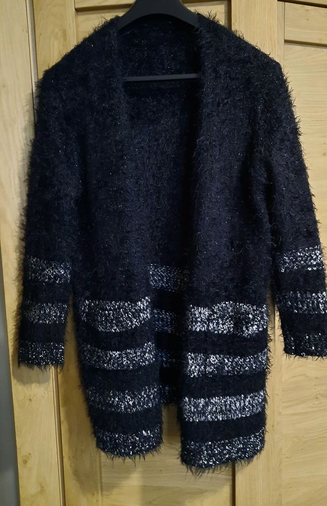  Gilet long - gilet manteau noir  L 74 cm  T 38 - 40 ou 40 14 Domart-en-Ponthieu (80)