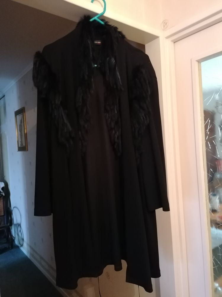 Gilet long noir 20 Jury (57)