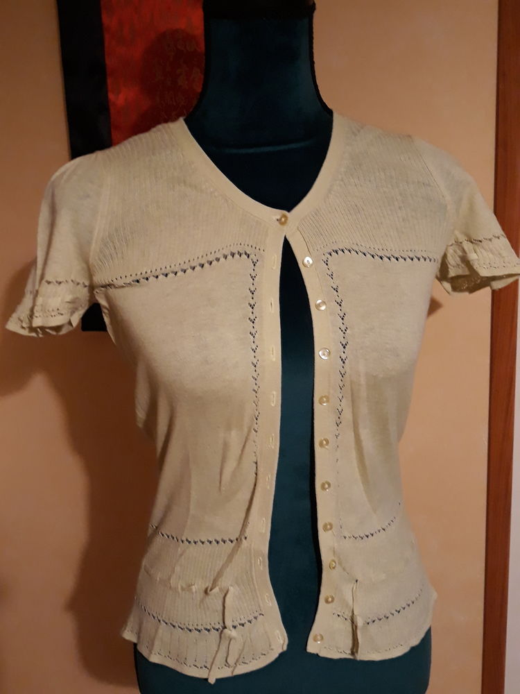 Gilet printanier vert pomme - Camaieu - Taille S 4 Livry-Gargan (93)