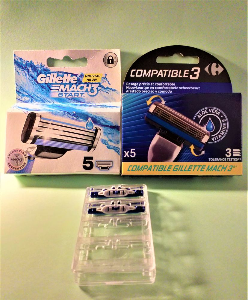 Gillette Mach 3 lot de bo�tes de 5 lames 6 Toulouse (31)