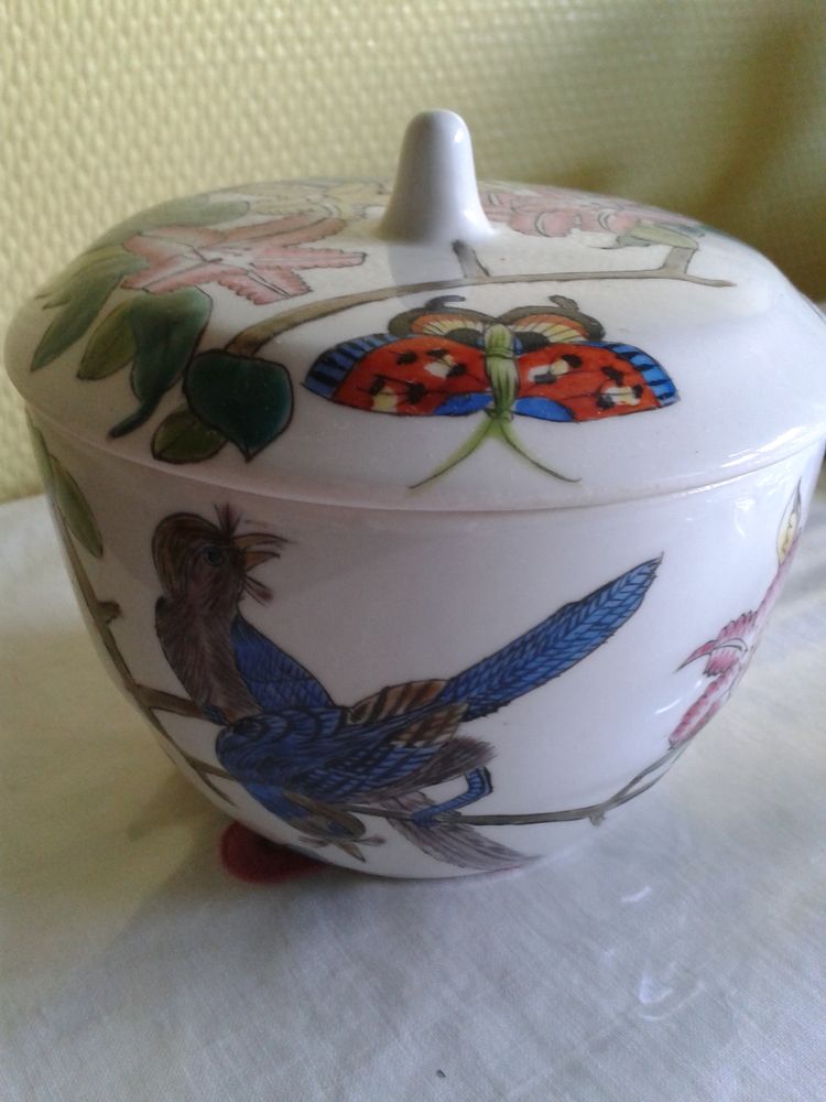 Pot � gingembre motifs oiseau et papillon 35 Dijon (21)
