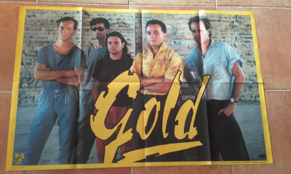 Gold : Affiche Originale Promo France 1985 20 Angers (49)