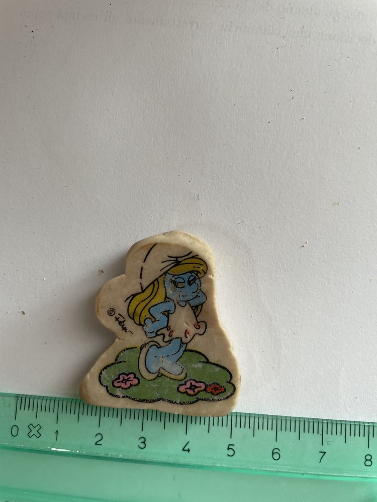 Gomma gomme eraser collection - smurf 5 Bures-sur-Yvette (91)