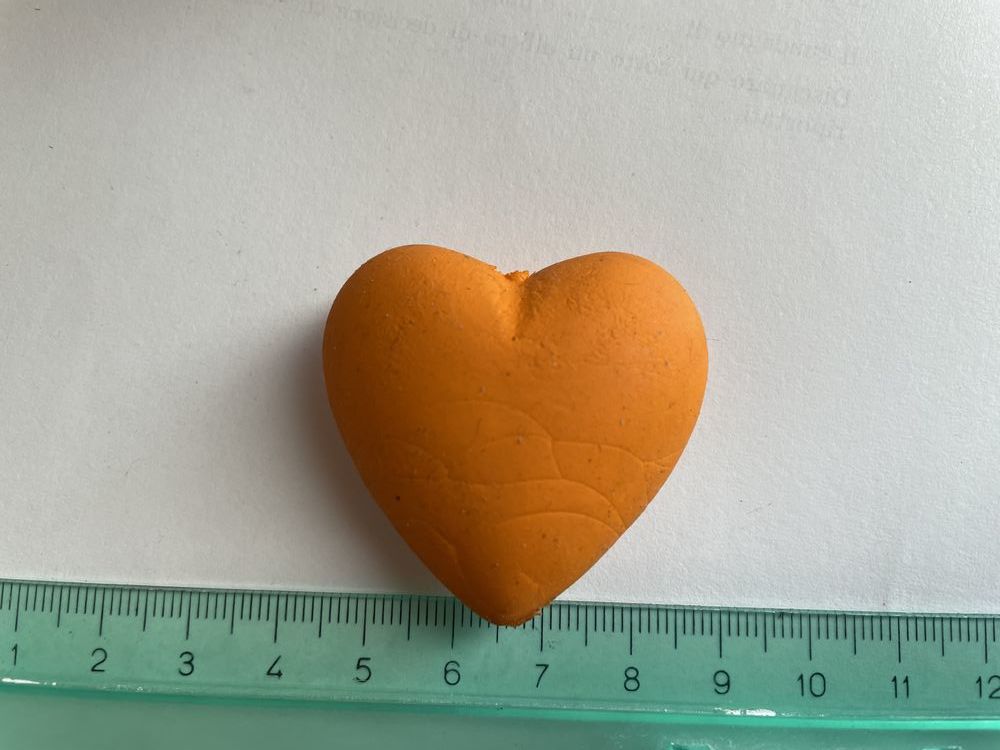 Gomma gomme eraser collection - Coeur orange 5 Bures-sur-Yvette (91)