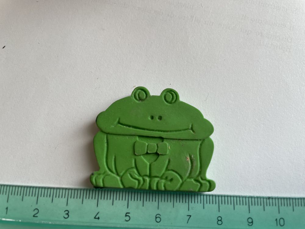 Gomma gomme eraser collection - grenouille 5 Bures-sur-Yvette (91)