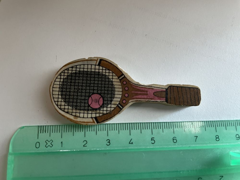 Gomma gomme eraser collection - raquette 2 Bures-sur-Yvette (91)