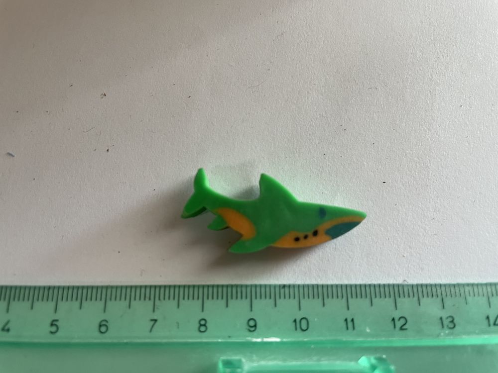 Gomma gomme eraser collection gommes requin vert 5 Bures-sur-Yvette (91)