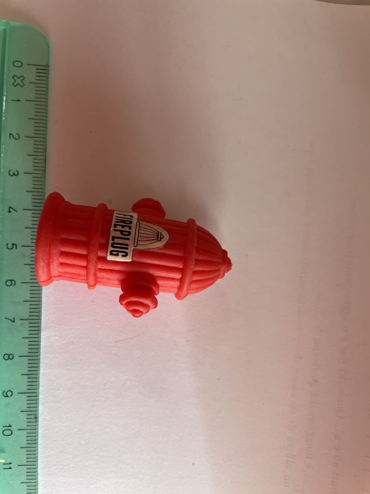 Gomma gomme eraser collection gommes prise d'eau pompiers 5 Bures-sur-Yvette (91)