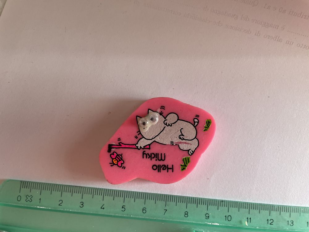 Gomma gomme eraser collection gommes chat avec papillon 5 Bures-sur-Yvette (91)