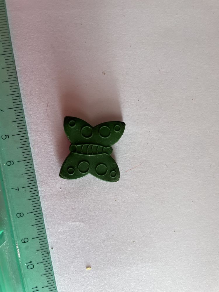 Gomma gomme eraser collection papillon bleu/vert 4 Bures-sur-Yvette (91)