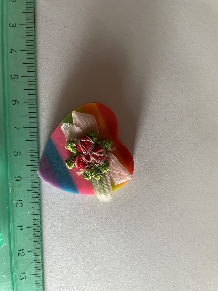 Gomma gomme eraser collection coeur avec fleurs 5 Bures-sur-Yvette (91)