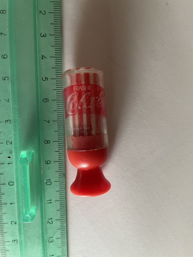 Gomma gomme eraser collection verre Coca cola 7 Bures-sur-Yvette (91)