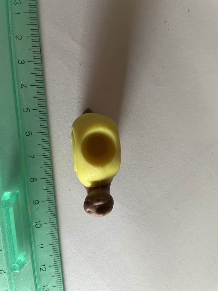 Gomma gomme eraser collection escargot jaune et marron 6 Bures-sur-Yvette (91)