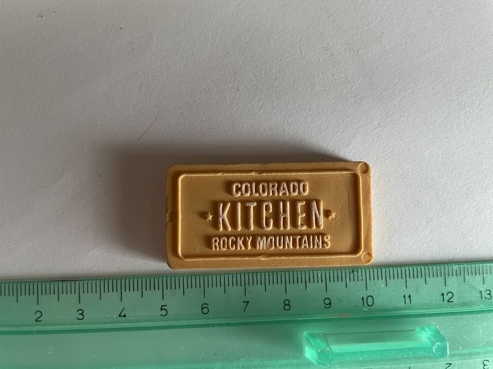 Gomma gomme eraser collection plaque colorado jaune 5 Bures-sur-Yvette (91)