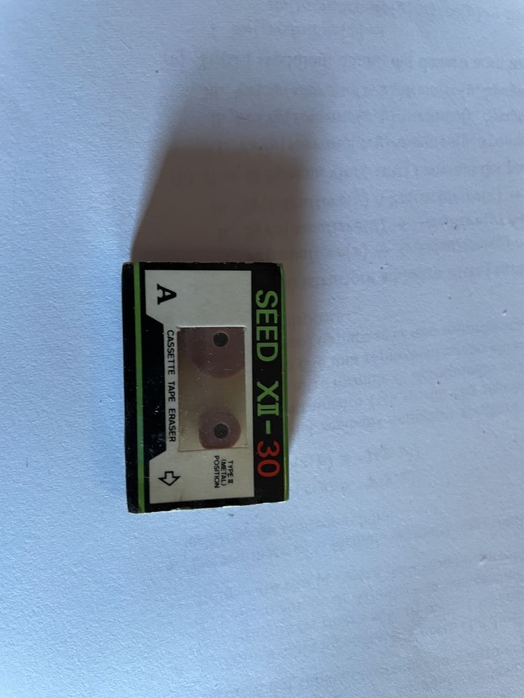 Gomma gomme eraser collection cassette italienne 8 Bures-sur-Yvette (91)