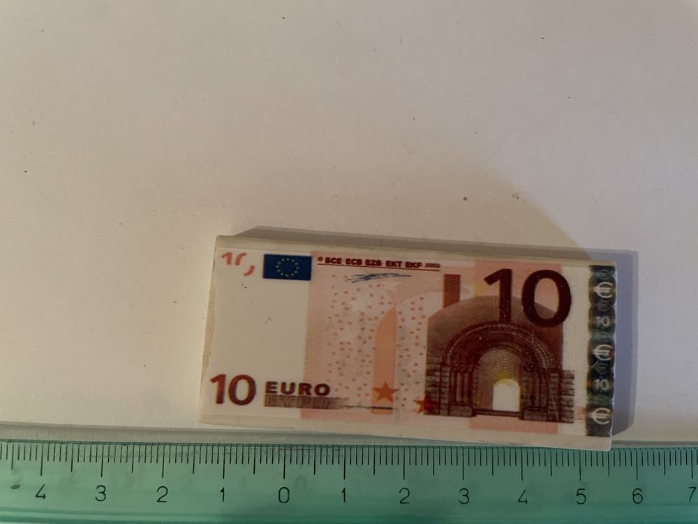 Gomma gomme eraser collection gomme 10 euros 9 Bures-sur-Yvette (91)