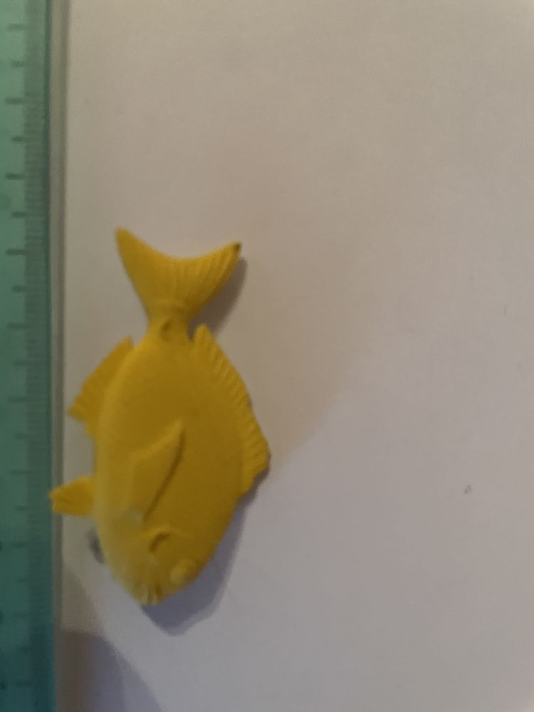 Gomma gomme eraser collection gomme poisson jaune 7 Bures-sur-Yvette (91)