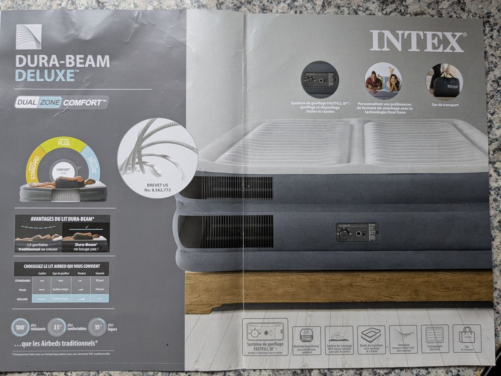 Lit gonflable haut de gamme 0 Colmar (68)