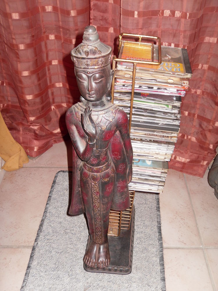 Grand Bouddha d�bout 67 cm (range CD) Statue de Couleur Marr 25 Neuville-de-Poitou (86)