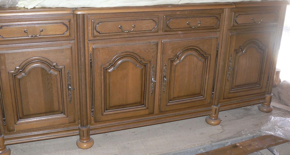 Grand buffet bas/enfilade en ch�ne 4 portes 4 grands tiroirs 300 Ingwiller (67)