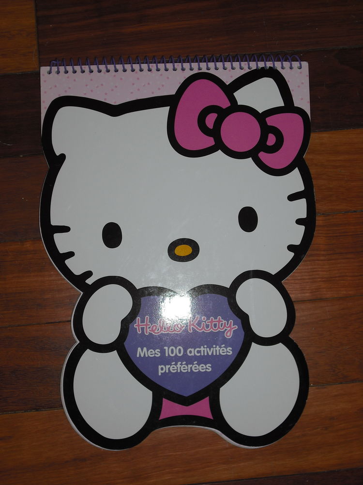 Grand cahier d'activit�s Hello Kitty � spirale (35cm/26cm) 7 Paris 12 (75)