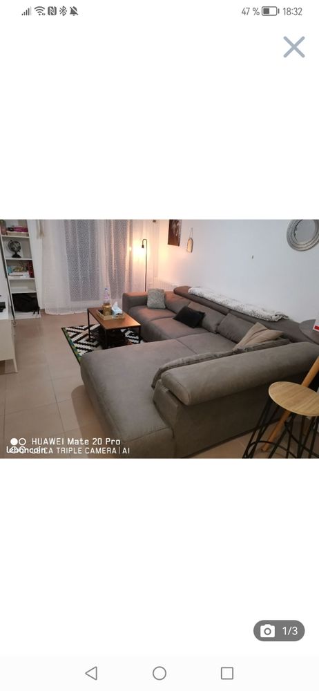 Grand canap� d'angle 600 Villeurbanne (69)