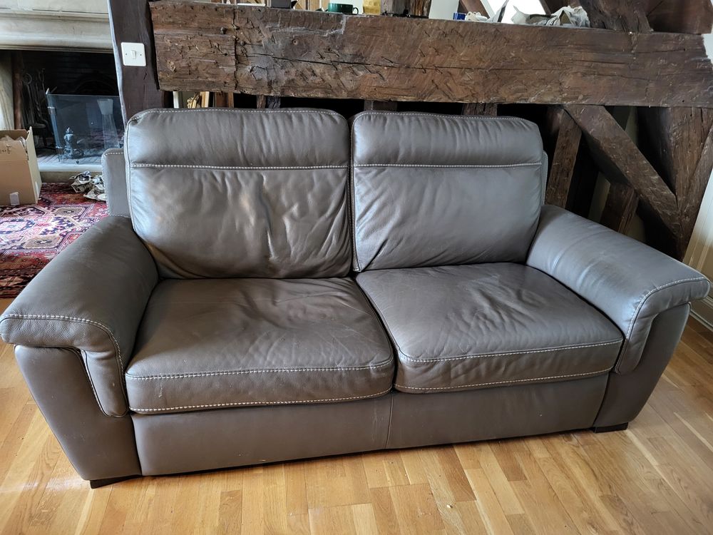 Grand Canap�  Cuir Center 300 Paris 3 (75)