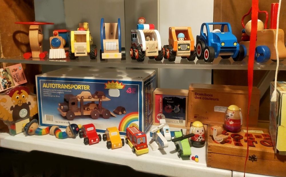 grand choix de jouets (en bois) TBE
1 Mirecourt (88)