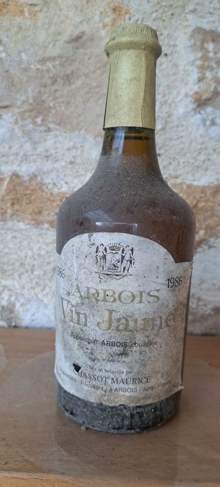 Grand Vin Jaune d'ARBOIS 1986 Maurice CHASSOT 150 La Fert� (39)