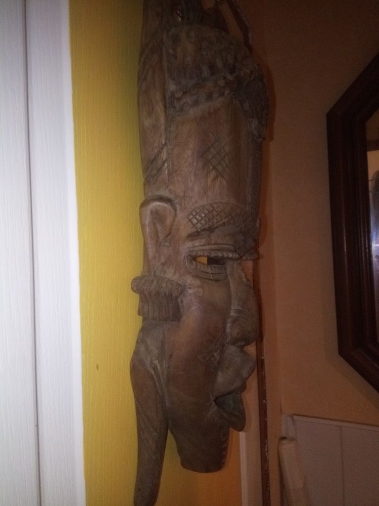 grand masque africain ancien 60 Bessancourt (95)