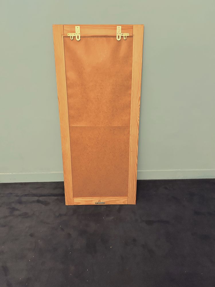 Grand miroir cadre en pin naturel 49 Paris 12 (75)