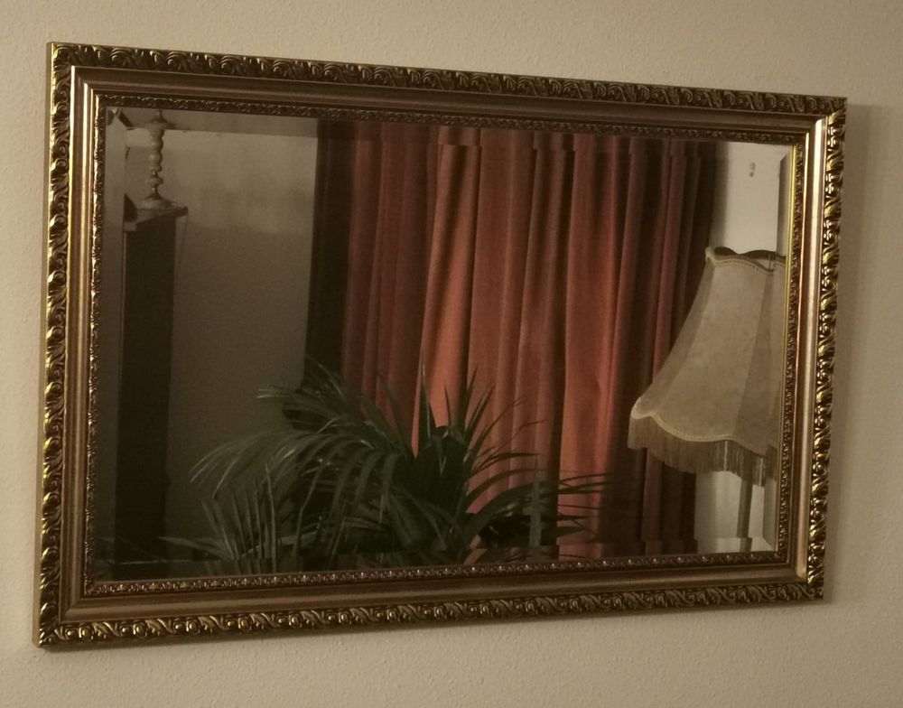 Grand miroir dor� style baroque antique 300 Biarritz (64)