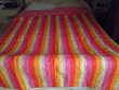  Grand plaid ou couvre lit  neuf  coloré   8 Guer (56)