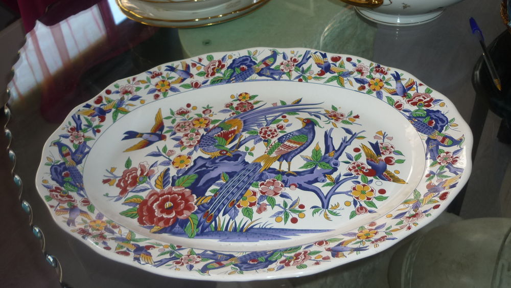 Grand plat ovale Gibier 15 Agen (47)