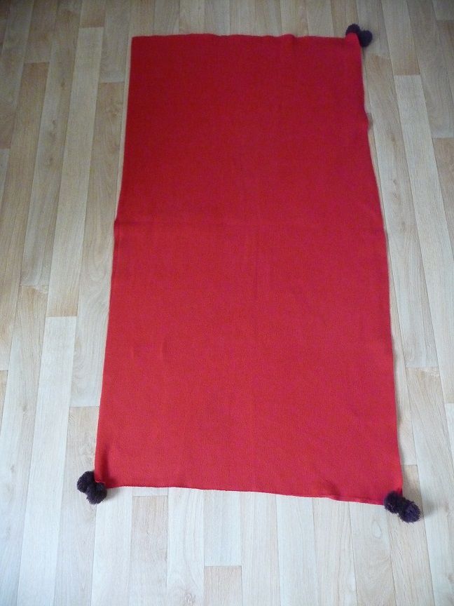Grand Poncho rouge taille unique - quasi neuf 10 Celles-sur-Belle (79)