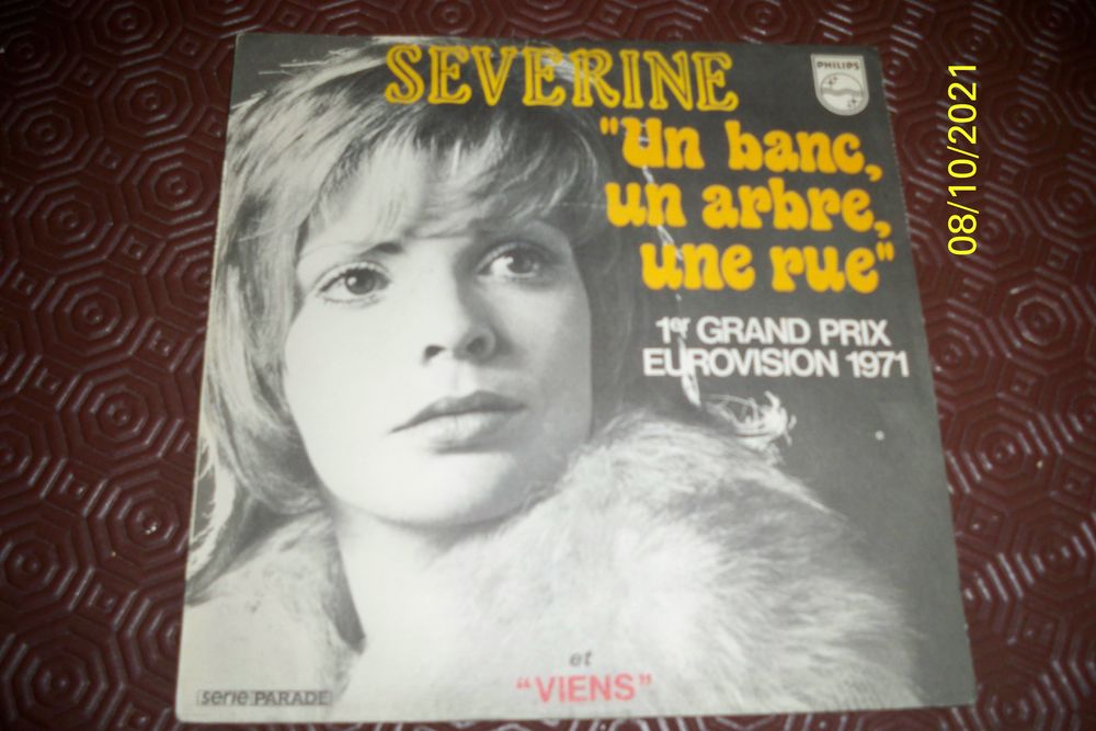 1� GRAND PRIX EUROVISION 1971  45T 12 Sucy-en-Brie (94)