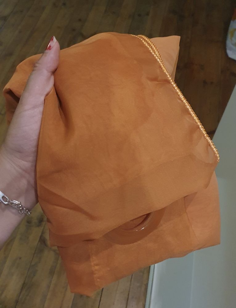 Grand Rideau Voilage orange 1 Monistrol-sur-Loire (43)