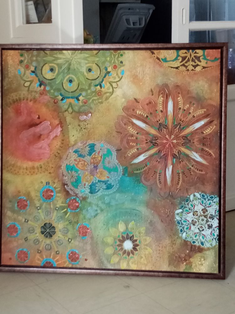 Grand tableau peinture 6 Saint-Florent-sur-Cher (18)