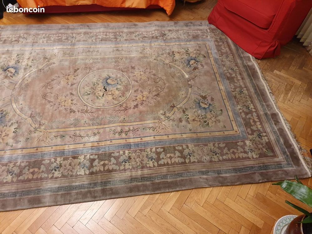 Grand Tapis soie Chine  450 Issy-les-Moulineaux (92)
