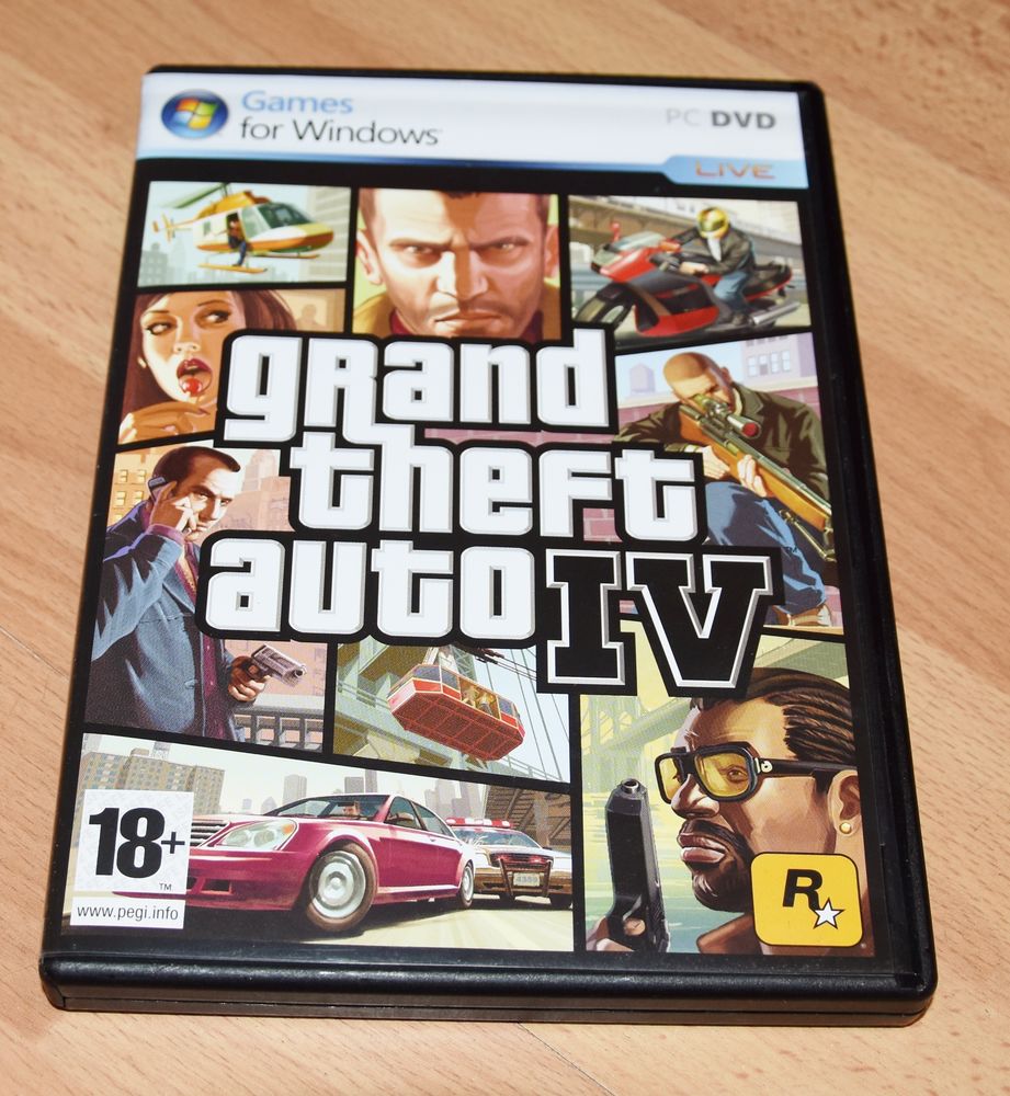 Grand Theft auto IV. GTA 4 sur PC.  Etat neuf.  10 Gujan-Mestras (33)