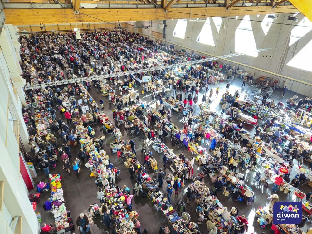 Grand troc et puces de l'&eacute;cole Diwan Kemper (200 exposants) 0 Quimper (29)