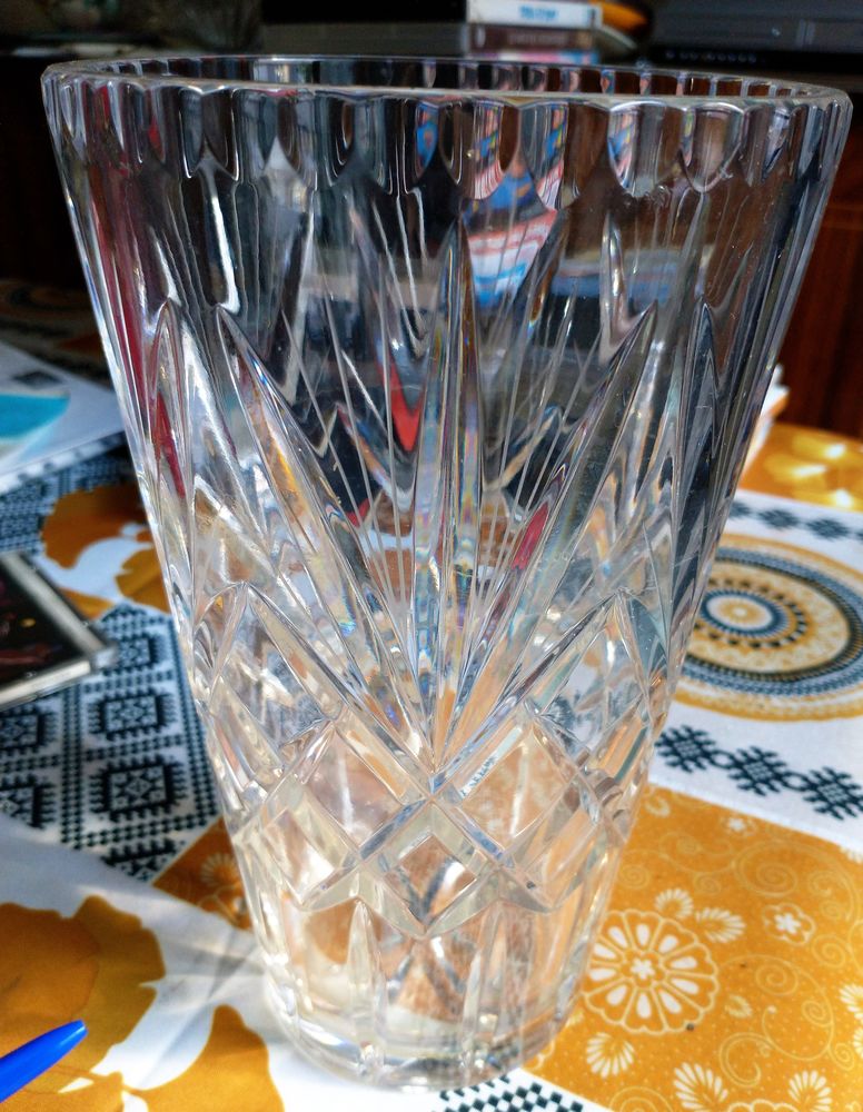 Grand Vase en Crystal d'Arques -26cm- 25 Saint-Fons (69)